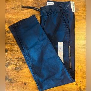 Old Navy Navy Blue Tech Taper Joggers / Big Boys
